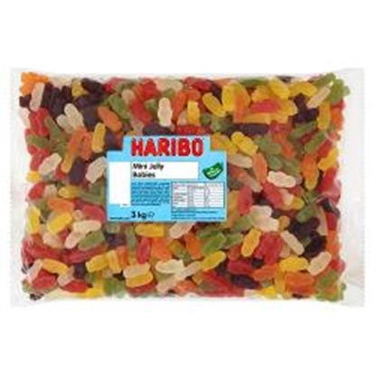 Picture of HARIBO W/O *MINI* JELLY BABIES 3KG BAG