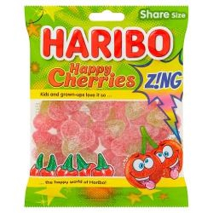 Picture of HARIBO HAPPY CHERRY ZING 160G X 12