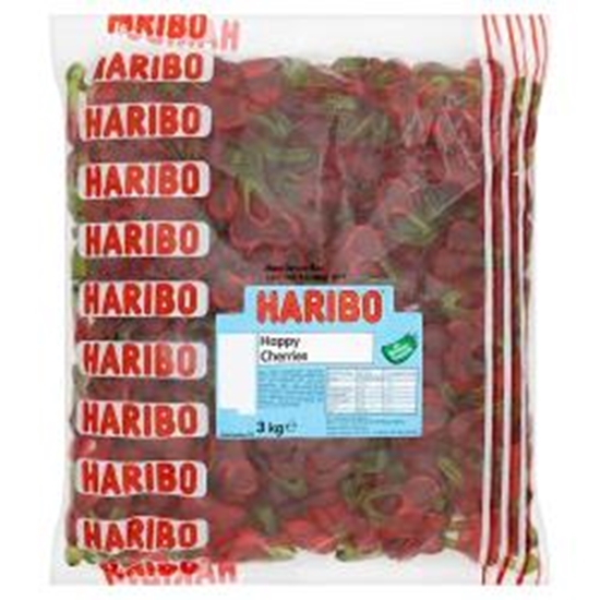 Picture of HARIBO W/O HAPPY CHERRIES X 3KG BAG