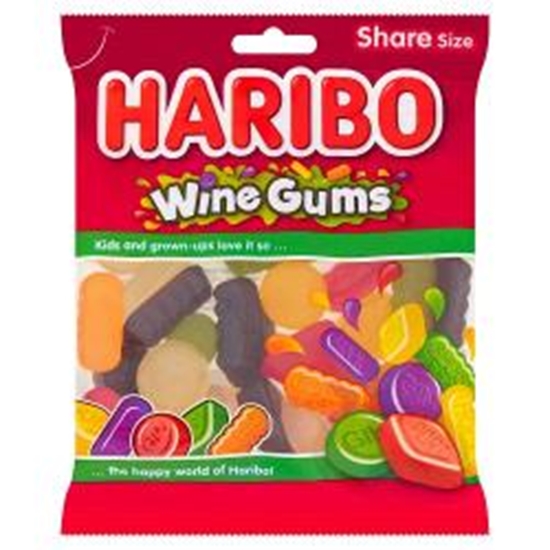 Picture of HARIBO WINE GUMS 160G X 12