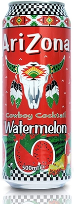 Picture of ARIZONA *CANS* WATERMELON 500ML X 12