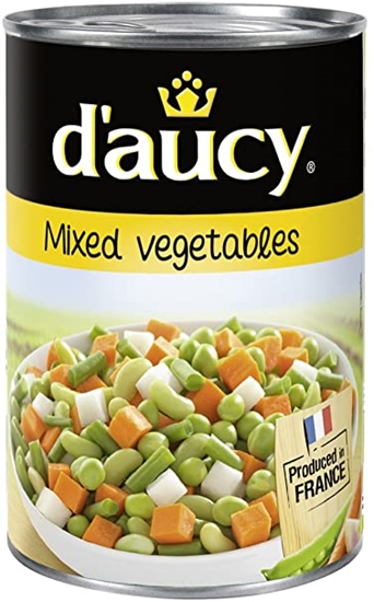 Picture of D'AUCY MIXED VEGETABLES  400G X 12