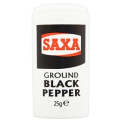 Picture of SAXA GROUND BLACK PEPPER *25g* X 12