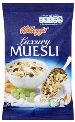Picture of KELLOGGS LUXURY MUESLI (1 SERVE) X 32