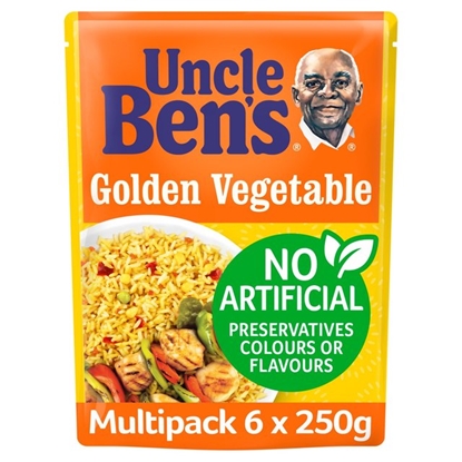 Picture of BENS GOLDEN VEG RICE 250G x6