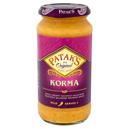 Picture of PATAKS KORMA SAUCE 450G X 6