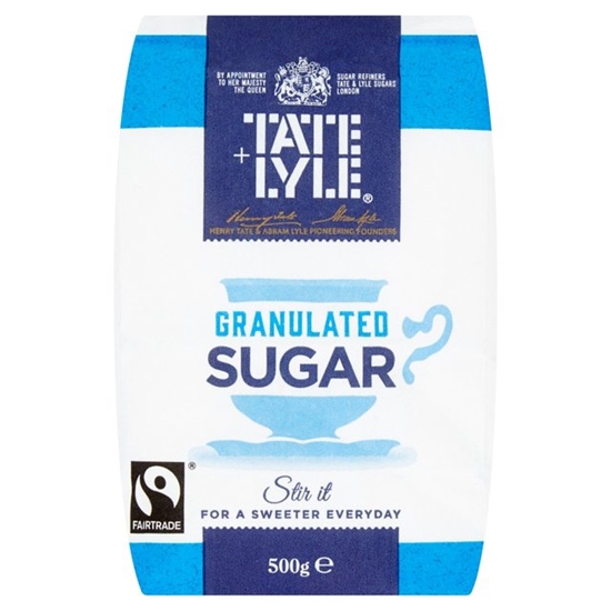 Picture of TATE & LYLE GRANULATED SUGAR *500G* X 10