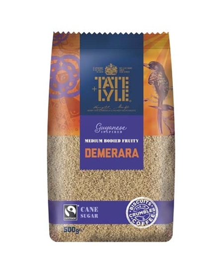 Picture of TATE & LYLE DEMERARA SUGAR 500G x10