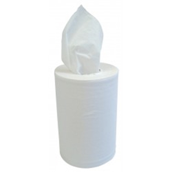 Picture of MINI CENTRE FEED ROLL WHITE 180mm x 60m X 12