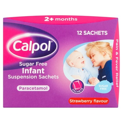 Picture of CALPOL INFANT S/FREE SACHETS 12'S X 6