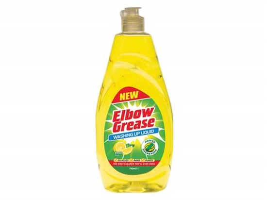 Picture of ELBOW GREASE LEMON WASH/UP LIQUID 600ML X 12