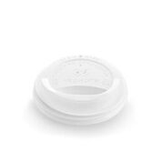 Picture of VEGWARE 8OZ WHITE TAKEAWAY LIDS X 1000