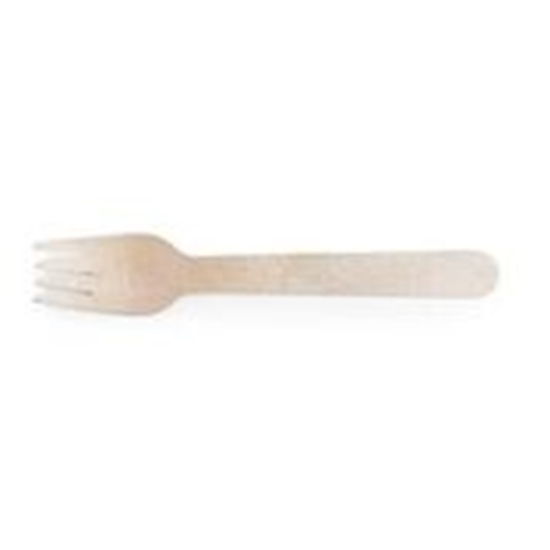 Picture of VEGWARE WOODEN FORKS 6IN X 1000