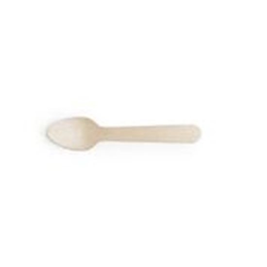 Picture of VEGWARE WOODEN TEA SPOONS  4.25IN X 2000