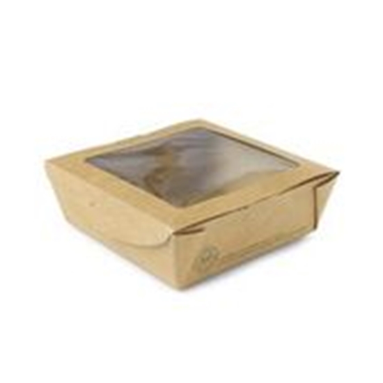 Picture of VEGWARE MEDIUM WINDOW PASTA BOX 650ML X 300