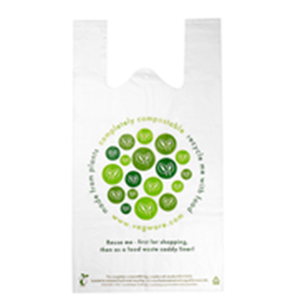 Picture of VEGWARE MED COMPOSTABLE CARRIER BAG X 500