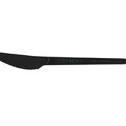 Picture of VEGWARE 6.5inch black KNIFE X 1000