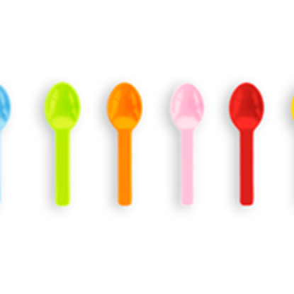 Picture of VEGWARE 3inch TUTTI FRUITTI ICE CREAM SPOON X 2000