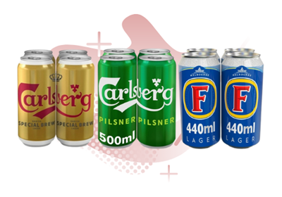 Picture for category LAGER CANS LARGE PACKS