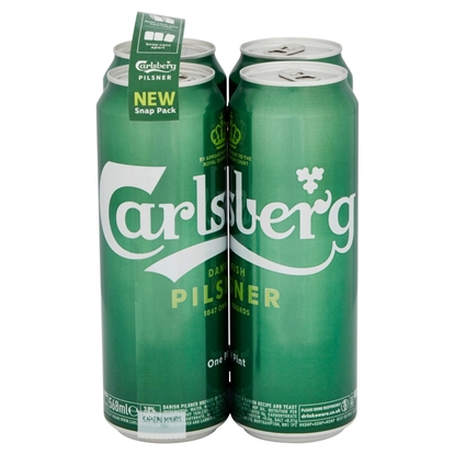 Picture of CARLSBERG PINT CANS 4PK X 568ML X 6