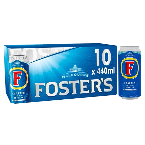 Picture of FOSTERS 440ML 10 PACK X 1