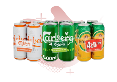 Picture for category PRICE MARKED LAGER CANS