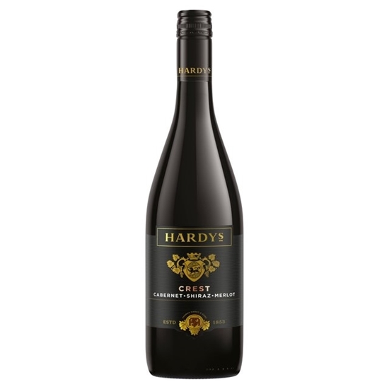 Picture of HARDYS CREST SHIRAZ MERLOT 75CL x 6