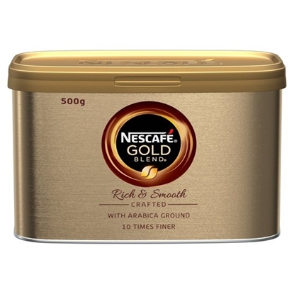 Picture of NESCAFE GOLD BLEND COFFEE TUB 500G X6