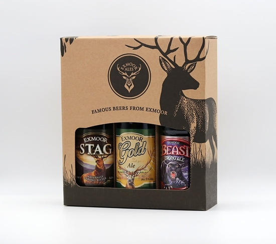 Picture of EXMOOR ALE 3 BOTTLE GIFT PACK X 6 