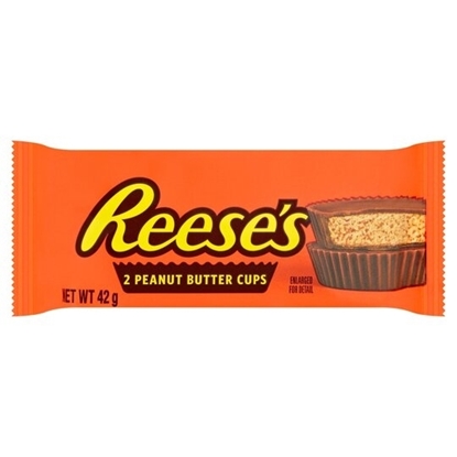 Picture of REESES PEANUT BUTTER CUPS TWO PACK 42g  x 36