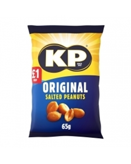 Picture of PM £1.35 KP SALTED NUTS 65G(BOX) x 16