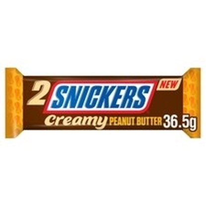 Picture of SNICKERS CREAMY PEANUT BUTTER TWIN 36.5g x 24