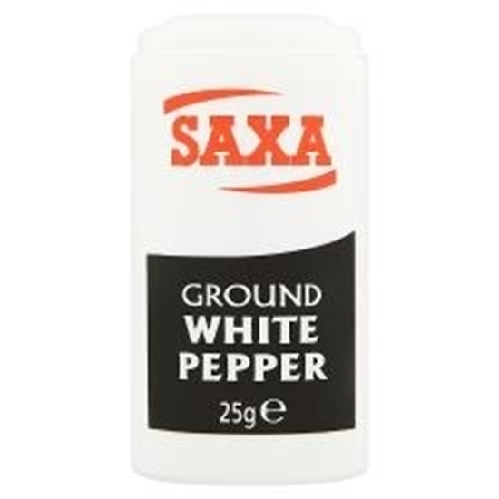 Picture of SAXA GROUND WHITE PEPPER *25g* X 12