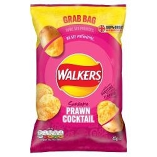 Picture of WALKERS GRAB BAG PRAWN 45g x 32