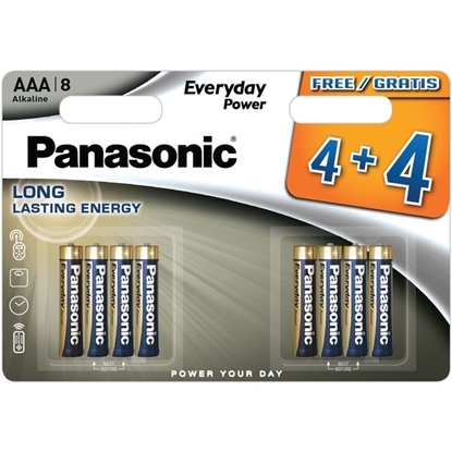 Picture of PANASONIC EVERYDAY  AAA 4+4 X 12