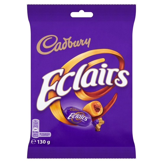 Picture of CADBURY CHOC ECLAIRS *NON PM* 130G X 12