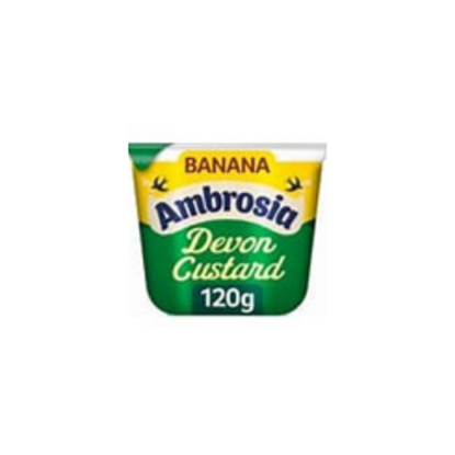 Picture of AMBROSIA CUSTARD POT BANANA 120g x 12