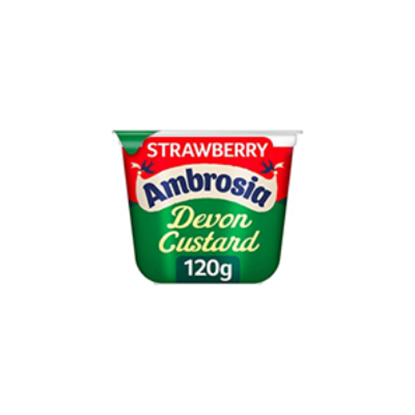 Picture of AMBROSIA CUSTARD POT STRAWBERRY 120g x 12