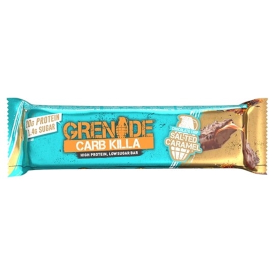 Picture of GRENADE BARS SALTED CARAMEL CHOC CHIP 60G X 12