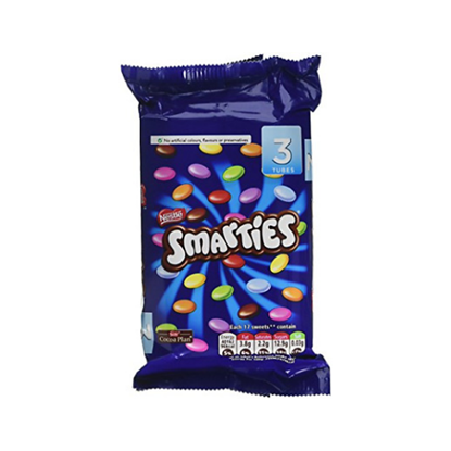 Picture of SMARTIES HEXATUBE 34g 3PK X 16