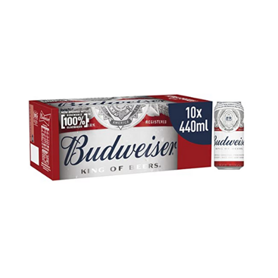 Picture of BUDWEISER 440MLS 10PK X 1