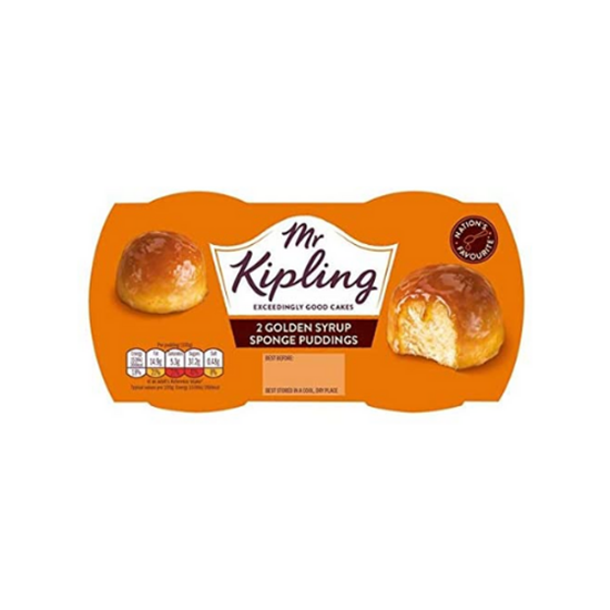 Picture of MR KIPLING GOLDEN SYRUP SPONGE 95g TWIN PACK X 4