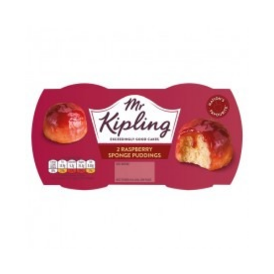 Picture of MR KIPLING RASPBERRY SPONGE PUDD 95g TWIN PACK X 4