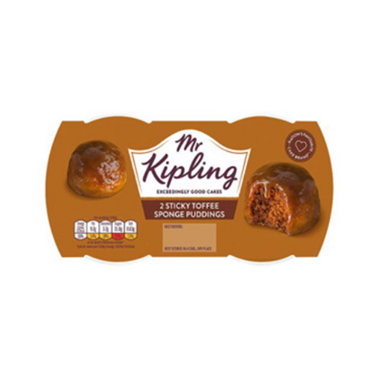 Picture of MR KIPLING STICKY TOFFEE SPONGE 95g TWIN PACK X 4