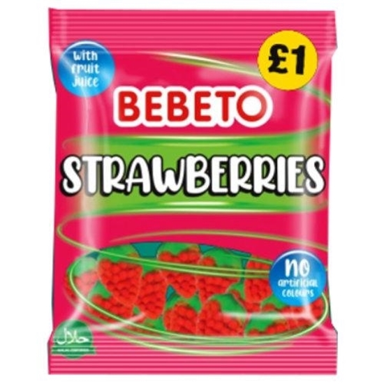 Picture of PM £1 BEBETO STRAWBERRIES 150g x 10