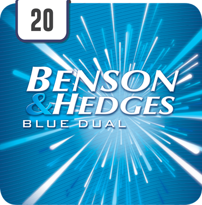 Picture of BENSON & HEDGES  BLUE DUAL 20's 