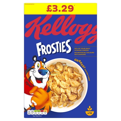 Picture of PM £3.49 KELLOGGS FROSTIES 470G X 8