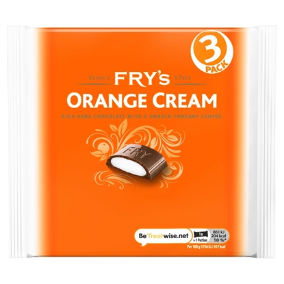 Picture of FRYS ORANGE CREAM **3PK** x 16