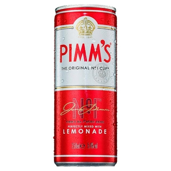 Picture of PIMMS & LEMONADE 250ML X 12