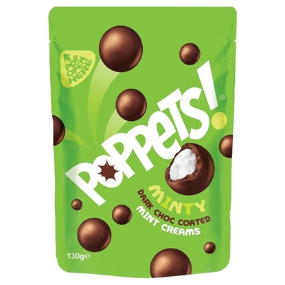 Picture of POPPETS MINT POUCH 130G X 9